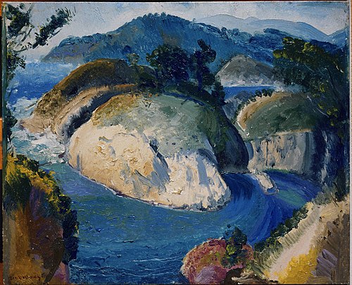 California Headlands, 1917, George Bellows