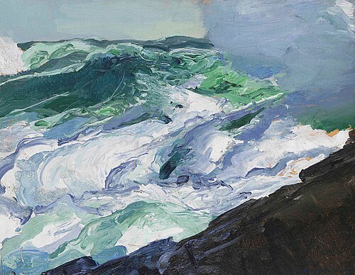Tumble of Waters, 1913, George Bellows