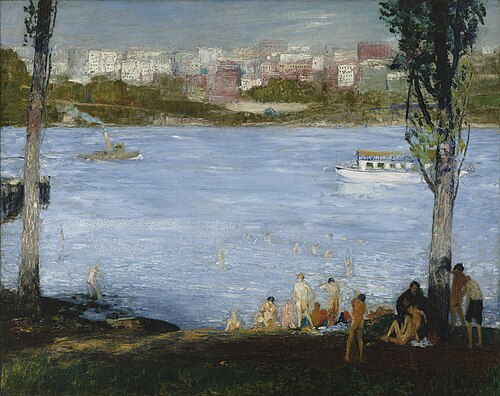 Summer City, 1909, George Bellows