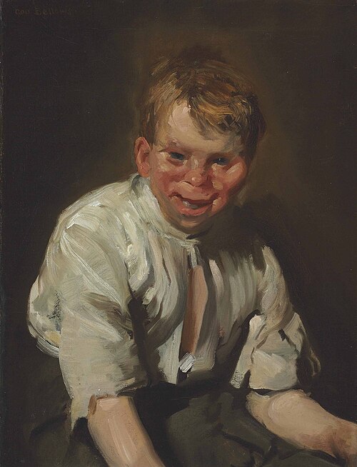Portrait of a Laughing Boy, 1907, George Bellows