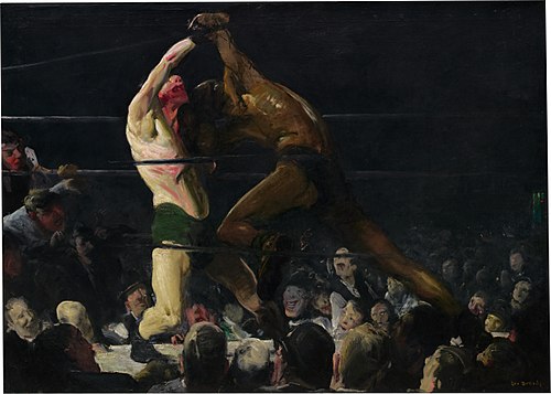 Both Members of This Club, 1909, George Bellows