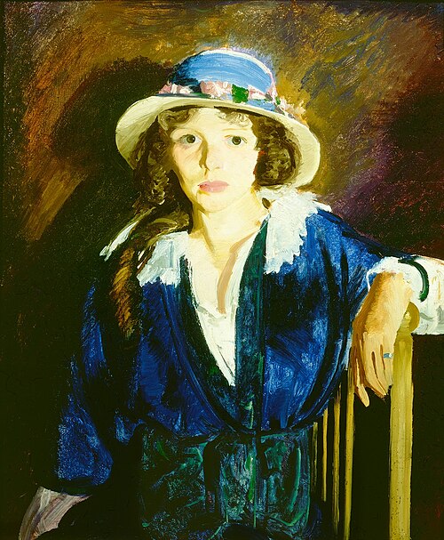 Madeline Davis, 1914, George Bellows