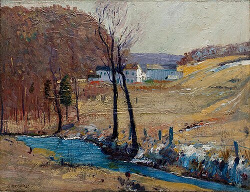 The Brook, , George Bellows