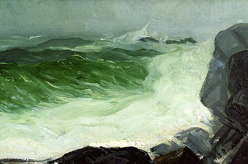 Gray Sea, 1913, George Bellows