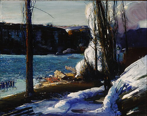 The Palisades, 1909, George Bellows