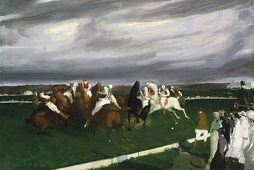 Polo at Lakewood, 1910, George Bellows