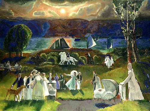 Summer Fantasy, 1924, George Bellows