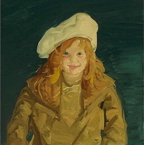 Jackie (Jacqueline Hudson), 1914, George Bellows