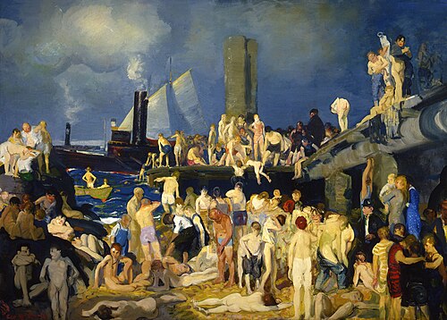 River Front No. 1, 1914, George Bellows