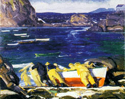 Launching, 1913, George Bellows