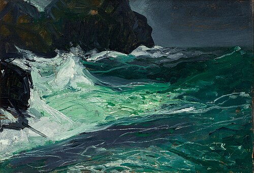 Storm Sea, 1913, George Bellows