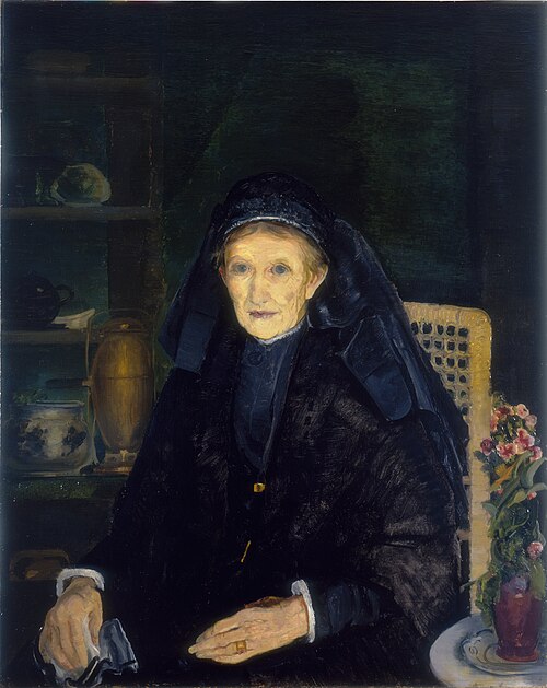 The Widow, 1917, George Bellows