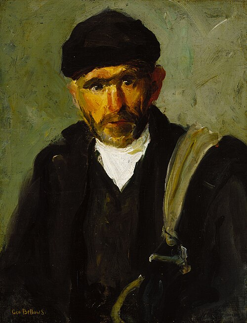 Old Fisherman, 1904, George Bellows