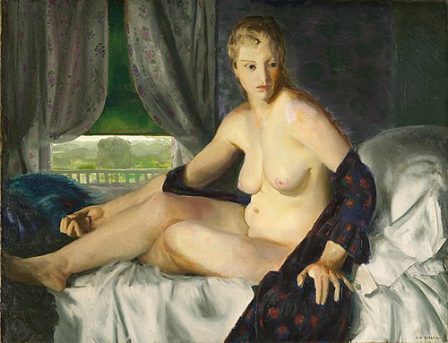 Nude with Fan, 1920, George Bellows