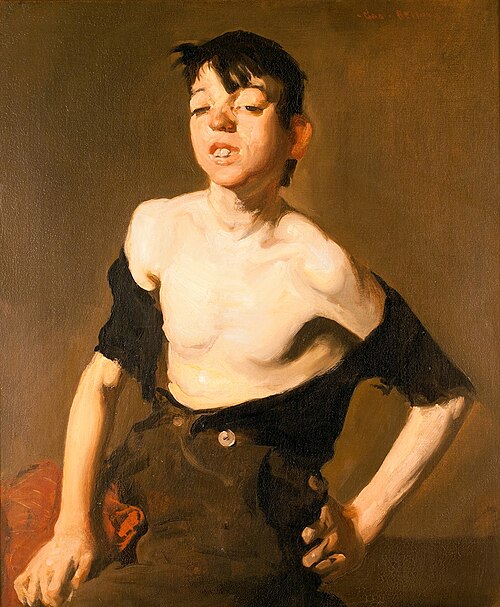 Paddy Flannigan, 1908, George Bellows