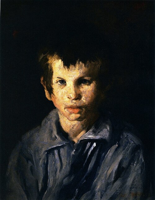 Cross-Eyed Boy, , George Bellows