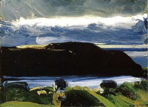 Breaking Sky, Monhegan, 1916, George Bellows
