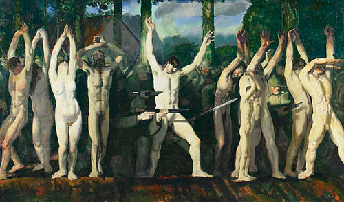 The Barricade, 1918, George Bellows