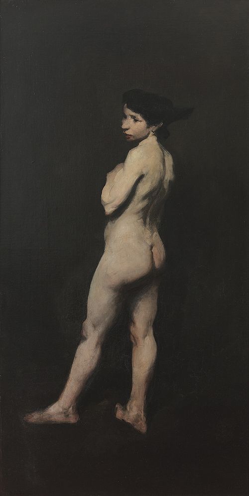 Miss Bentham, 1906, George Bellows