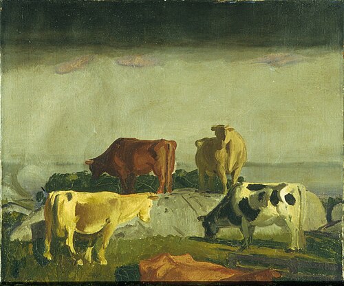 Five Cows, 1919, George Bellows