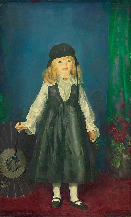Anne with a Japanese Parasol, 1917, George Bellows