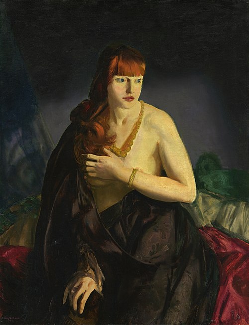 Nude with Red Hair, 1920, George Bellows