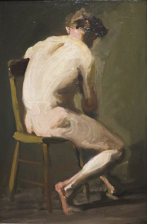 Seated Nude, 1910, George Bellows