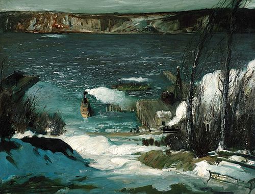 North River, 1908, George Bellows