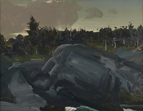 Up the Gorge, 1913, George Bellows