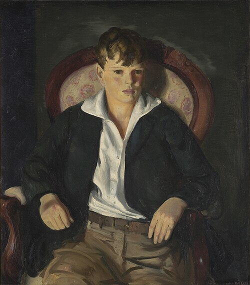 Portrait of a Boy, 1921, George Bellows