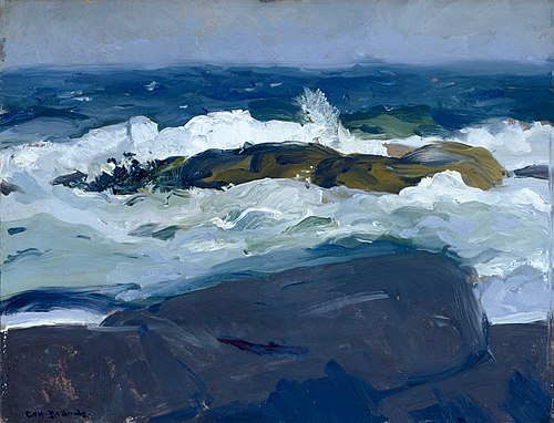 Rock Reef, Maine, 1913, George Bellows