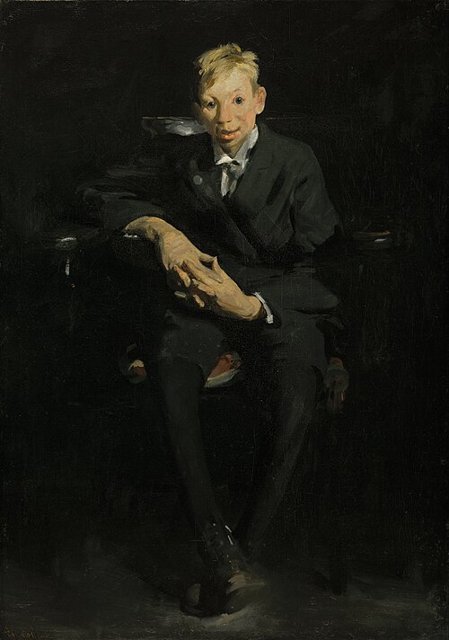 Frankie, the Organ Boy, 1907, George Bellows