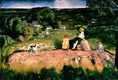 Three Children, 1919, George Bellows