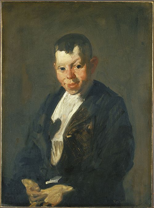 The Newsboy, 1908, George Bellows