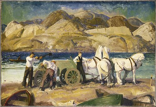 The Sand Cart, 1917, George Bellows