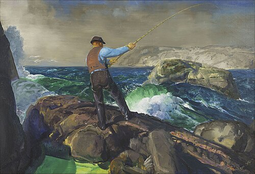 The Fisherman, 1917, George Bellows