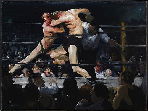 Stag at Sharkey's, 1909, George Bellows