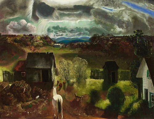 The White Horse, 1922, George Bellows