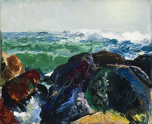 Monhegan Island, 1913, George Bellows