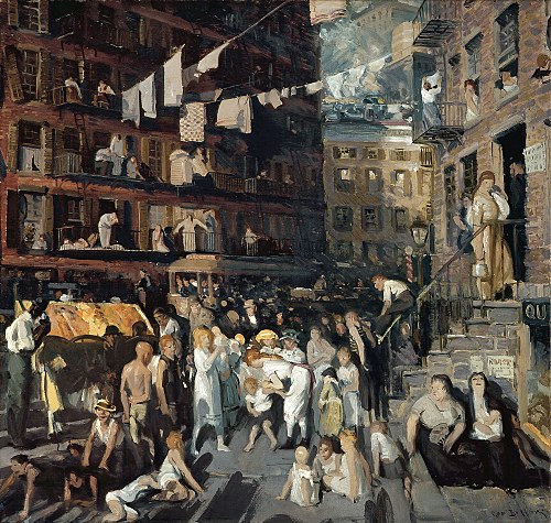 Cliff Dwellers, 1913, George Bellows
