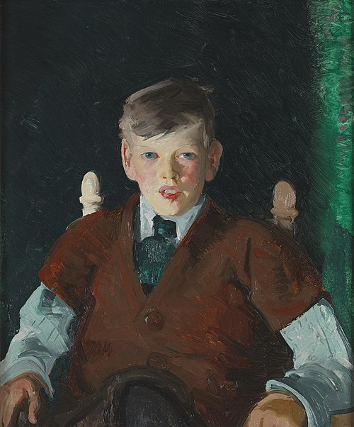 Portrait of Walter Littlefield, 1915, George Bellows