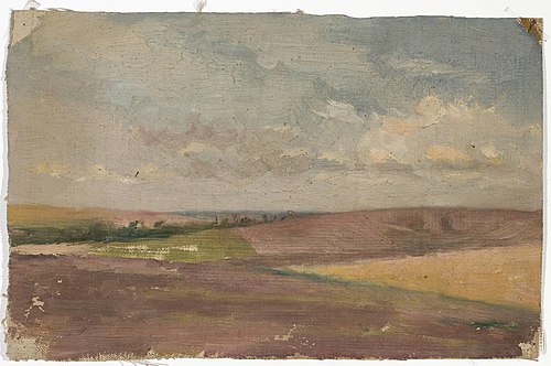 Polish landscape, 1881, Ian Tsionglinski