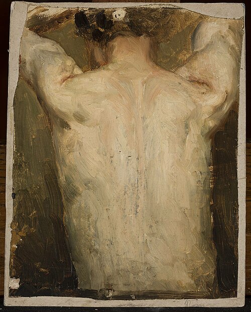 Female model – back, 1880, Ian Tsionglinski