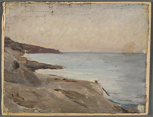 Marine landscape – Yalta. From the journey to Crimea, 1893, Ian Tsionglinski