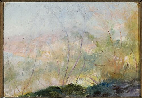 View of Yalta from Bakhchi-Dere. From the journey to Crimea, 1893, Ian Tsionglinski