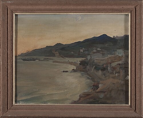 Yalta – evening. From the journey to Crimea, 1893, Ian Tsionglinski