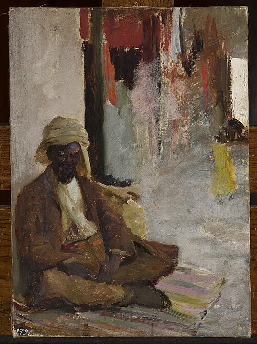 Young Tartar in Bakhchisaray. From the journey to Crimea, 1893, Ian Tsionglinski