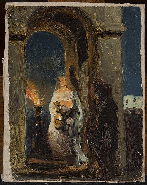 Academic sketch, 1888, Ian Tsionglinski