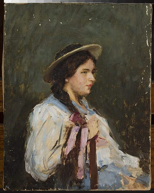 Portrait of a woman, , Ian Tsionglinski