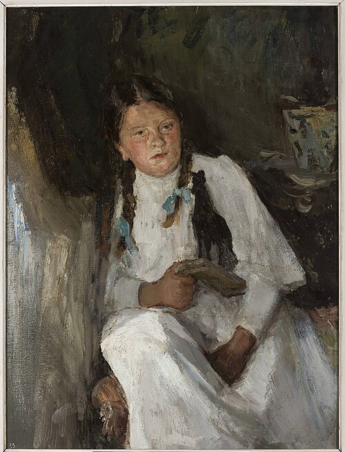 Portrait of a girl, , Ian Tsionglinski